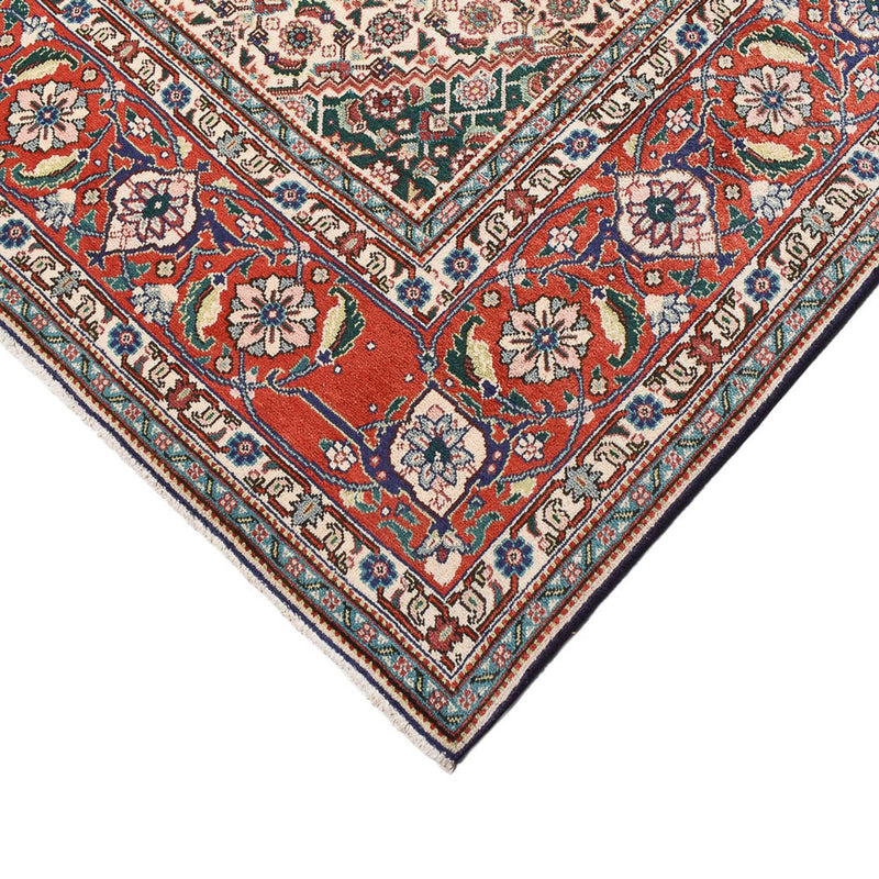 Alfombra Persa - Tabriz - Real - 303 x 199 cm - rojo oscuro