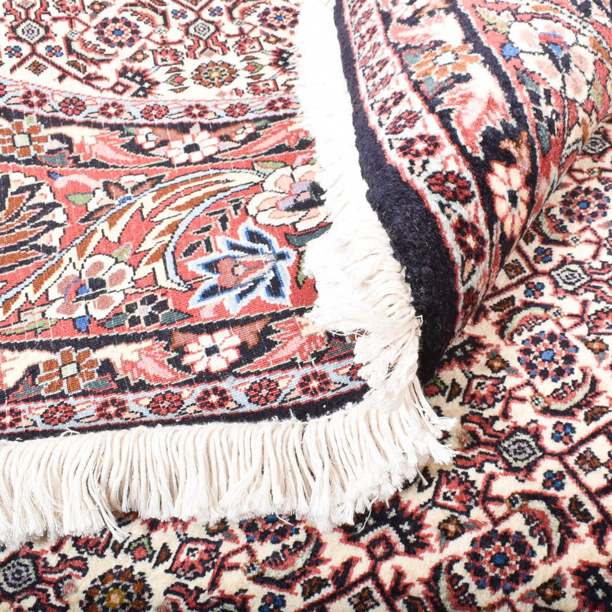 Alfombra persa - Bidjar redondo  - 250 x 250 cm - gris claro