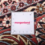 Alfombra persa - Bidjar redondo  - 250 x 250 cm - gris claro