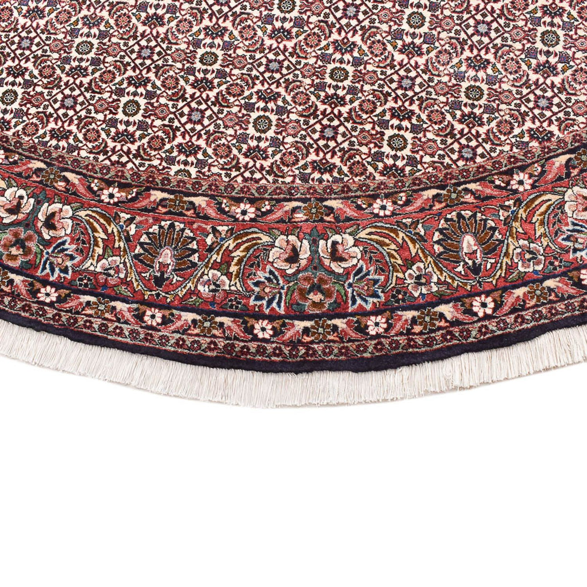 Alfombra persa - Bidjar redondo  - 250 x 250 cm - gris claro