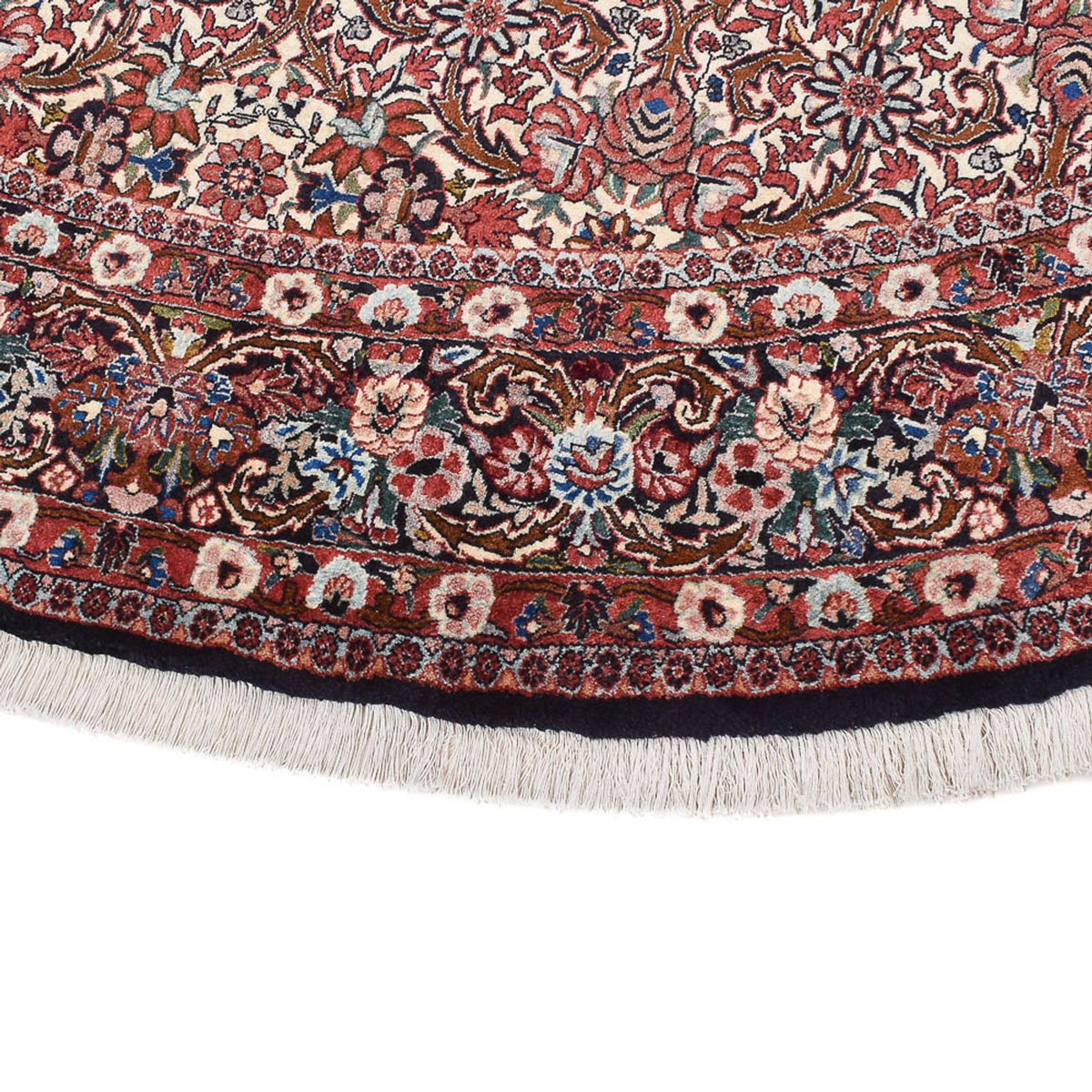 Alfombra persa - Bidjar redondo  - 250 x 250 cm - óxido