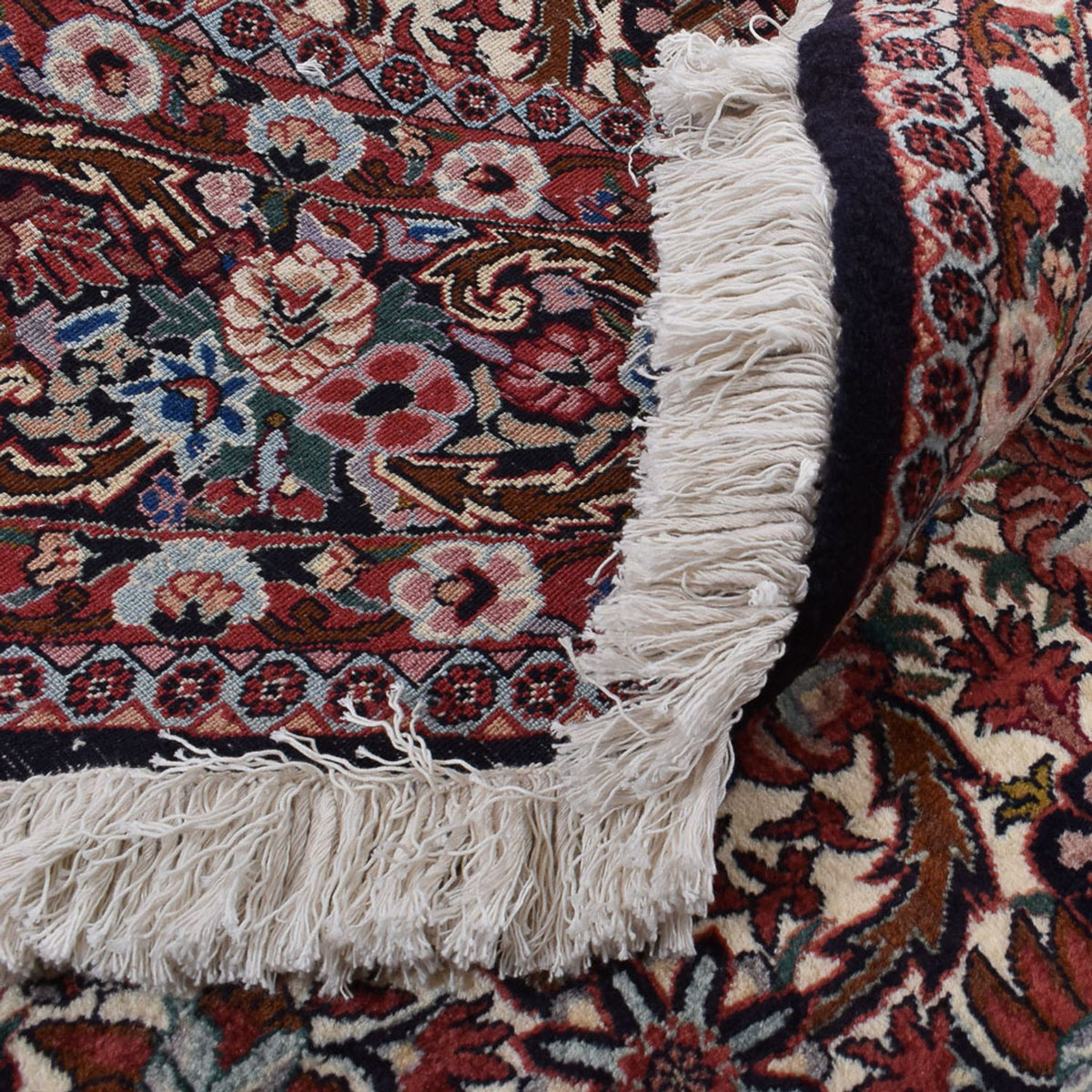 Alfombra persa - Bidjar redondo  - 250 x 250 cm - óxido