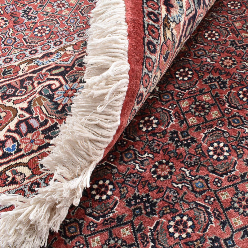 Alfombra persa - Bidjar redondo  - 300 x 300 cm - rojo claro