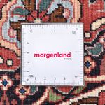 Alfombra persa - Bidjar redondo  - 300 x 300 cm - rojo claro