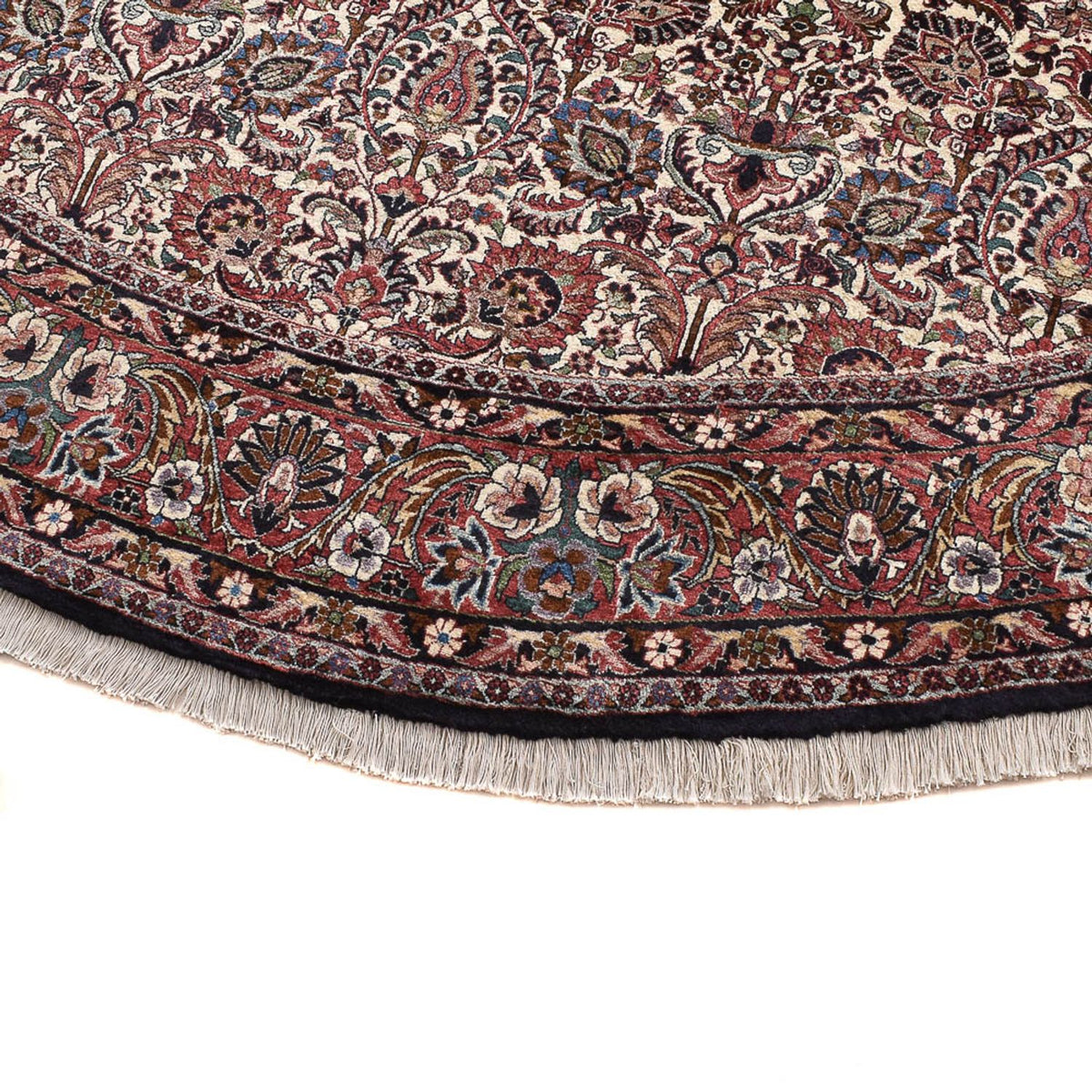 Alfombra persa - Bidjar redondo  - 250 x 250 cm - óxido