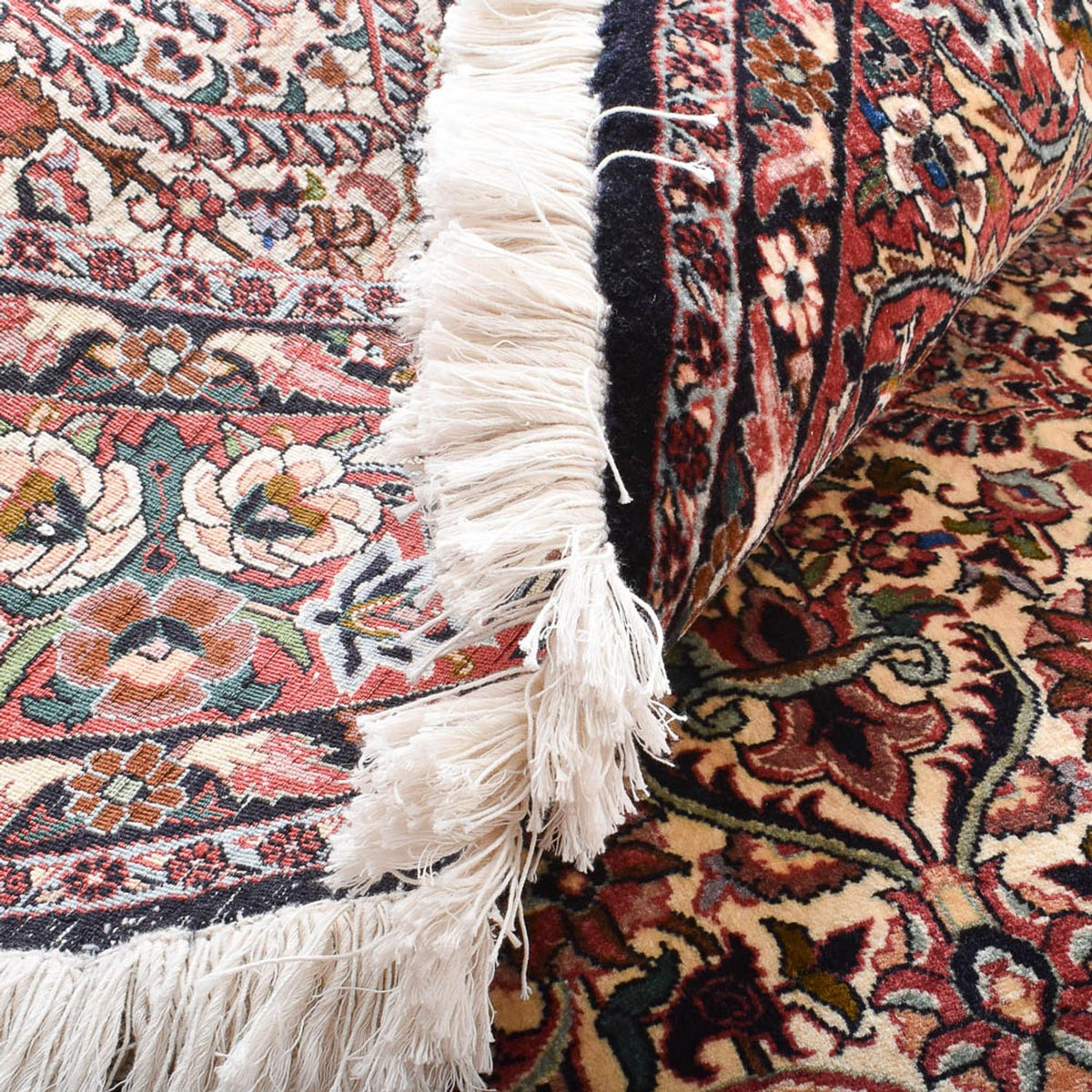 Alfombra persa - Bidjar redondo  - 250 x 250 cm - óxido