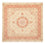 Alfombra Persa - Tabriz - Real cuadrado - 245 x 245 cm - beige claro