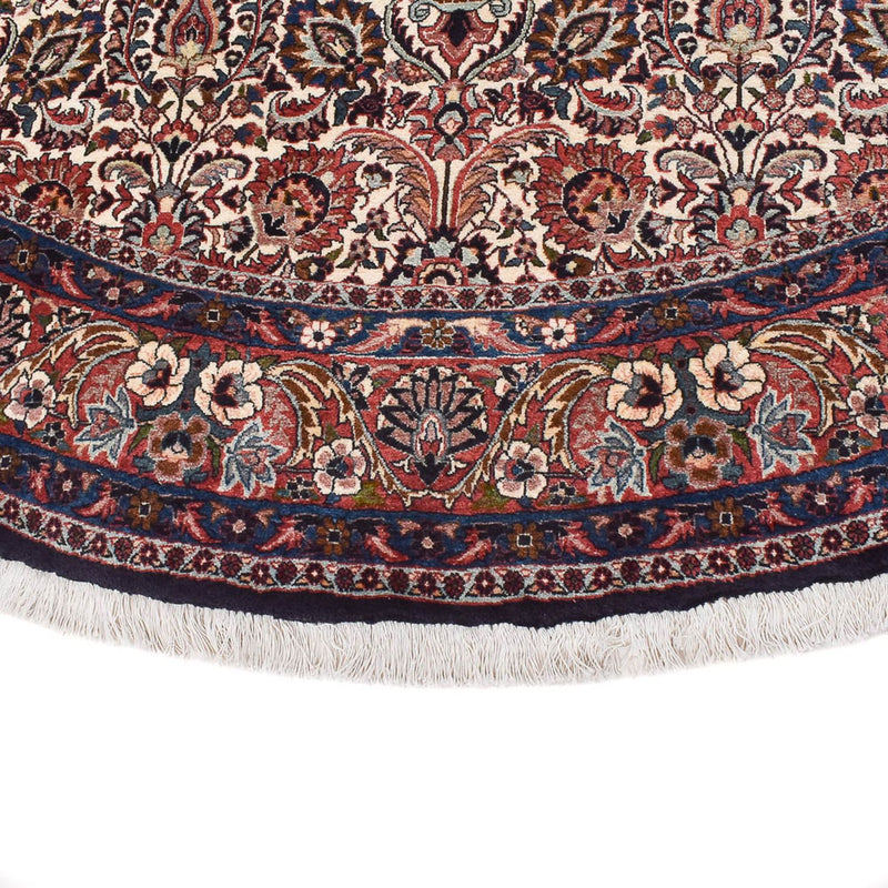 Alfombra persa - Bidjar redondo  - 250 x 250 cm - óxido