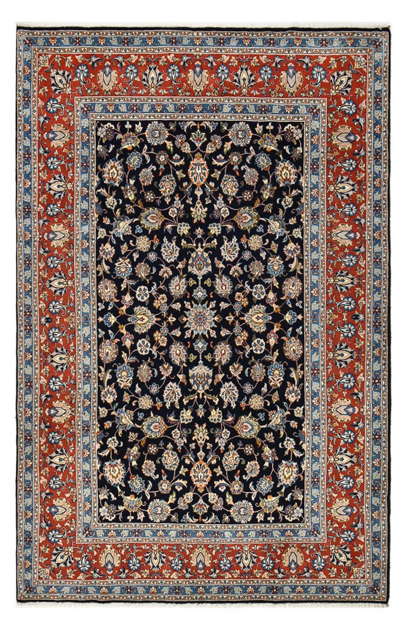 Alfombra persa - Clásica - 296 x 193 cm - azul oscuro