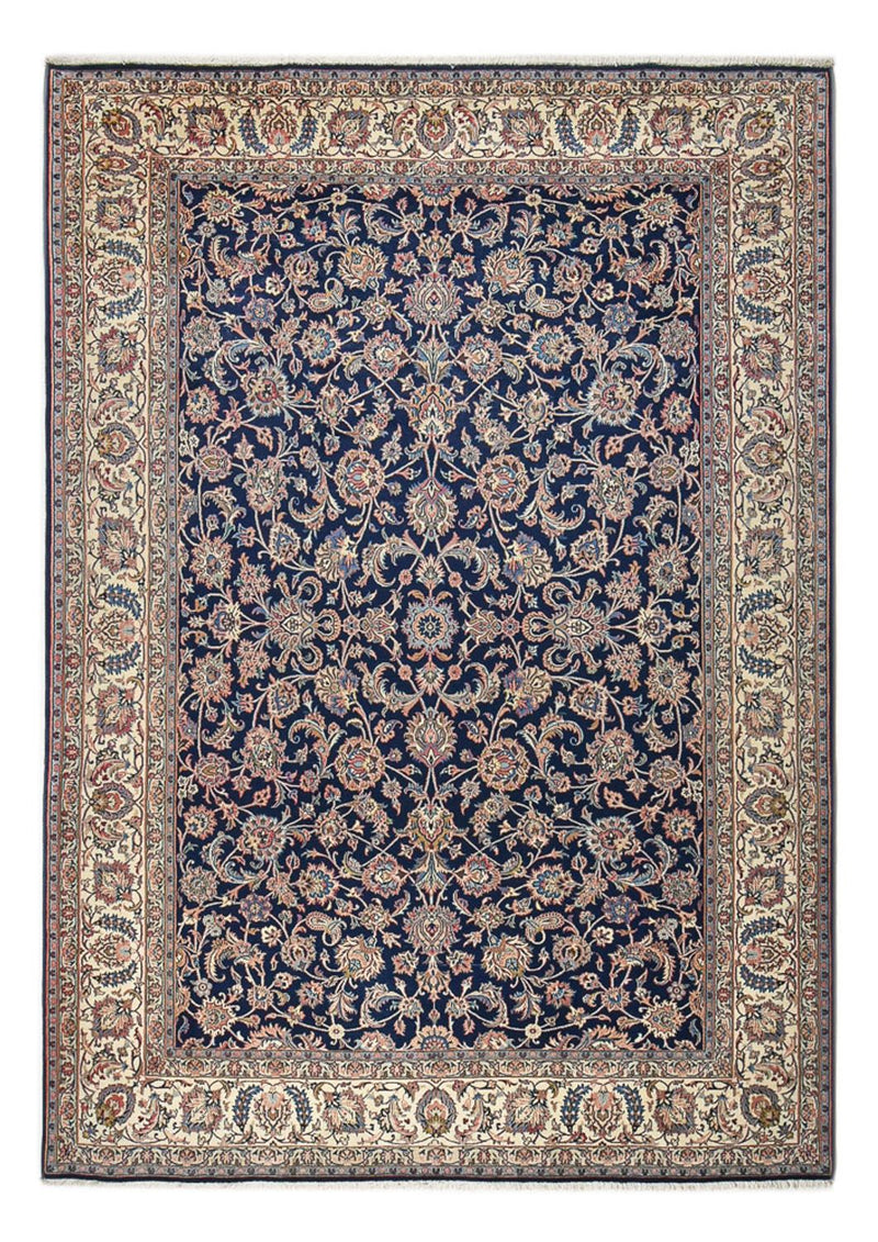 Alfombra persa - Clásica - 356 x 248 cm - azul oscuro