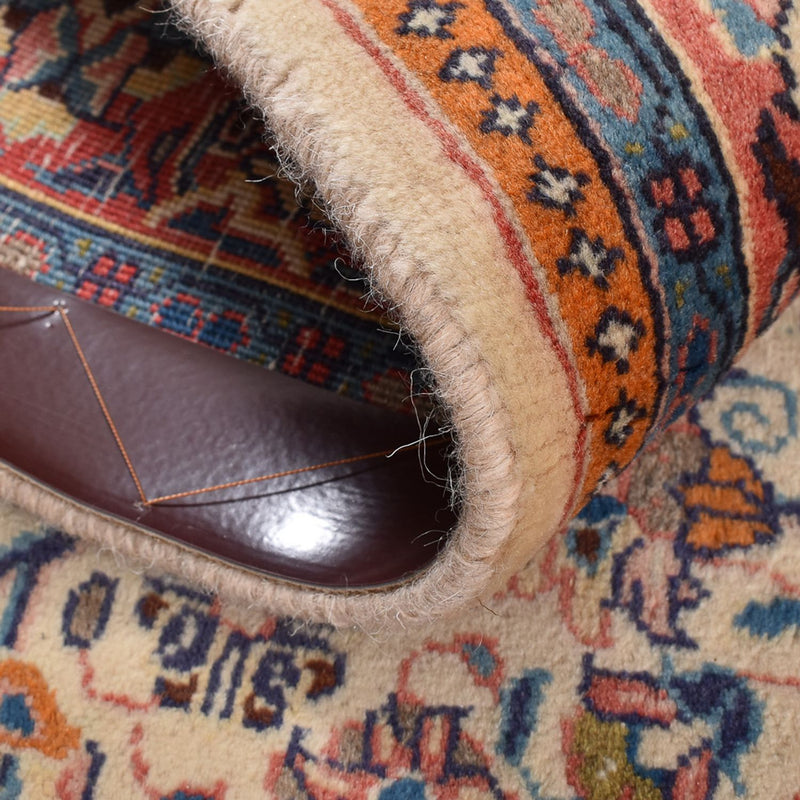 Alfombra de pasillo Alfombra persa - Nómada - 226 x 129 cm - beige claro