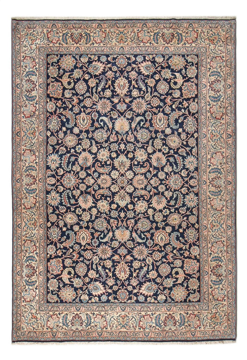Alfombra persa - Clásica - 368 x 244 cm - azul oscuro
