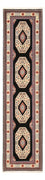 Alfombra de pasillo Alfombra Persa - Tabriz - Prima - 305 x 75 cm - azul oscuro