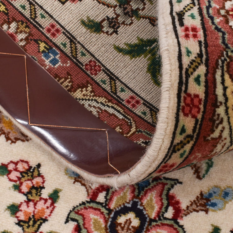 Alfombra de pasillo Alfombra Persa - Tabriz - Prima - 255 x 70 cm - arena