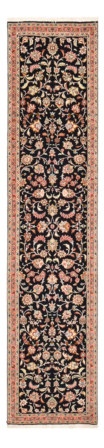 Alfombra de pasillo Alfombra Persa - Tabriz - Prima - 290 x 69 cm - azul oscuro