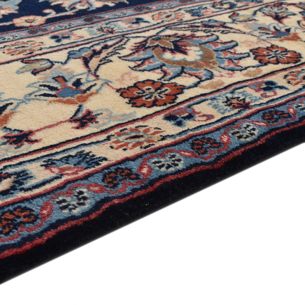 Alfombra persa - Clásica - 253 x 200 cm - azul oscuro