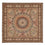Alfombra Persa - Tabriz - Real - 263 x 252 cm - beige oscuro
