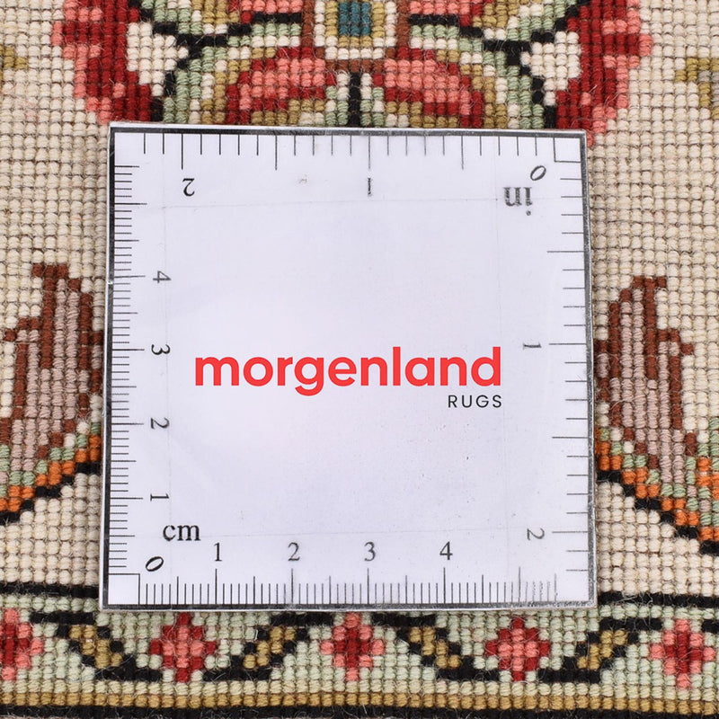 Alfombra de pasillo Alfombra Persa - Tabriz - Real - 202 x 69 cm - crema