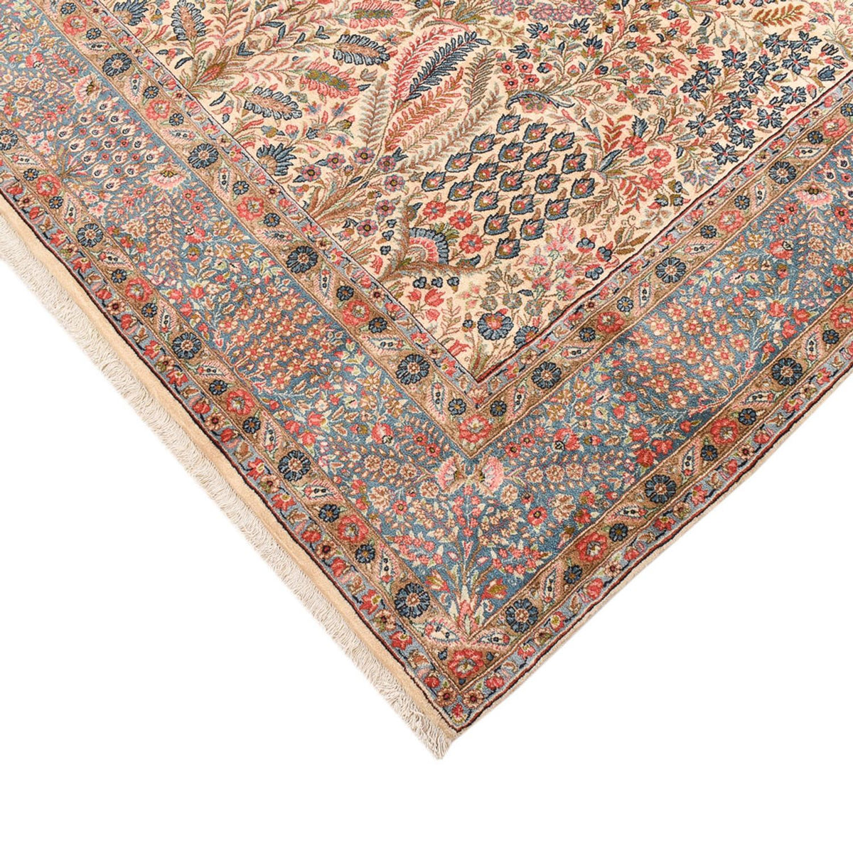 Alfombra persa - Real - 292 x 195 cm - crema
