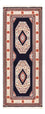 Alfombra de pasillo Alfombra Persa - Tabriz - Prima - 186 x 72 cm - azul oscuro