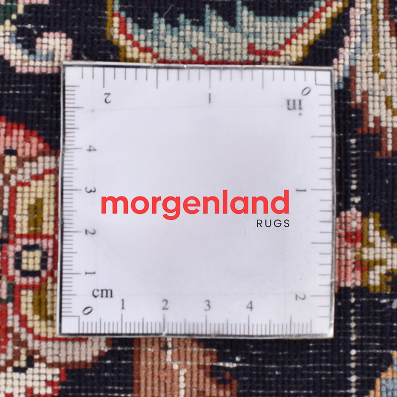 Alfombra de pasillo Alfombra Persa - Tabriz - Prima - 300 x 66 cm - azul oscuro