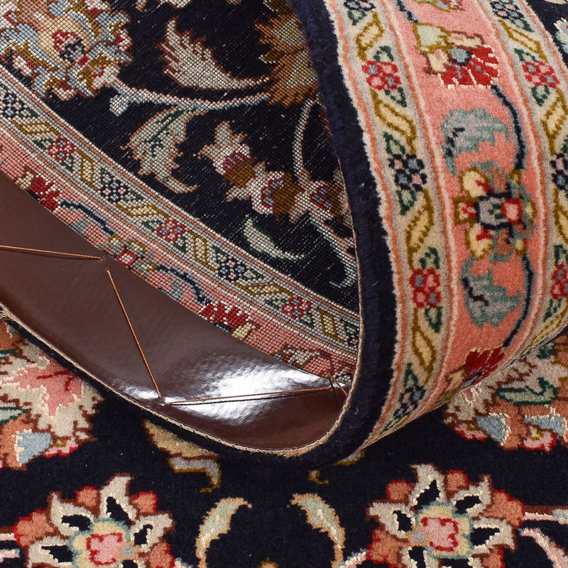 Alfombra de pasillo Alfombra Persa - Tabriz - Prima - 300 x 67 cm - azul oscuro