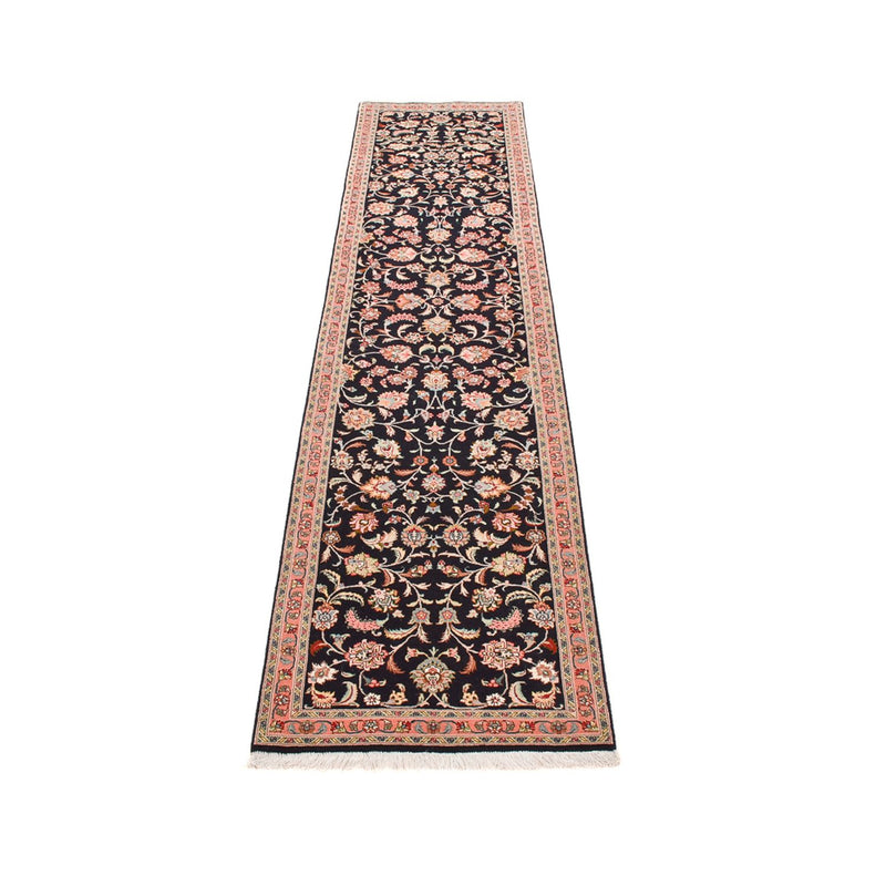 Alfombra de pasillo Alfombra Persa - Tabriz - Prima - 300 x 67 cm - azul oscuro