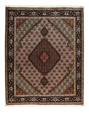 Alfombra Persa - Tabriz - Real - 197 x 156 cm - rojo claro
