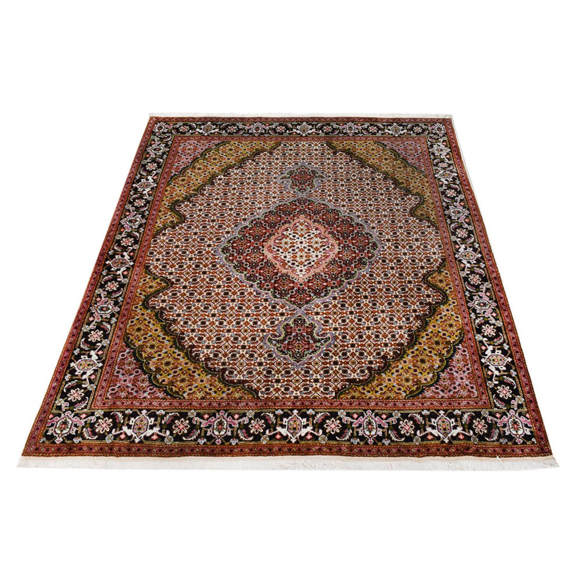 Alfombra Persa - Tabriz - Real - 196 x 155 cm - multicolor