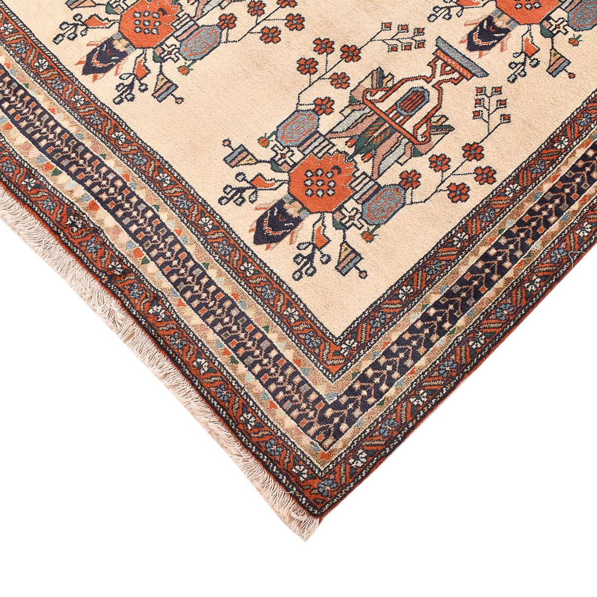 Alfombra persa - Nómada - 230 x 195 cm - beige