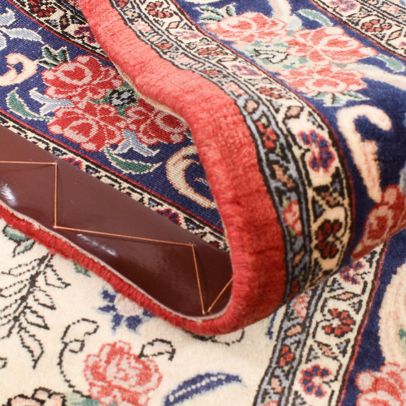 Alfombra de pasillo Alfombra persa - Bidjar - 220 x 80 cm - crema