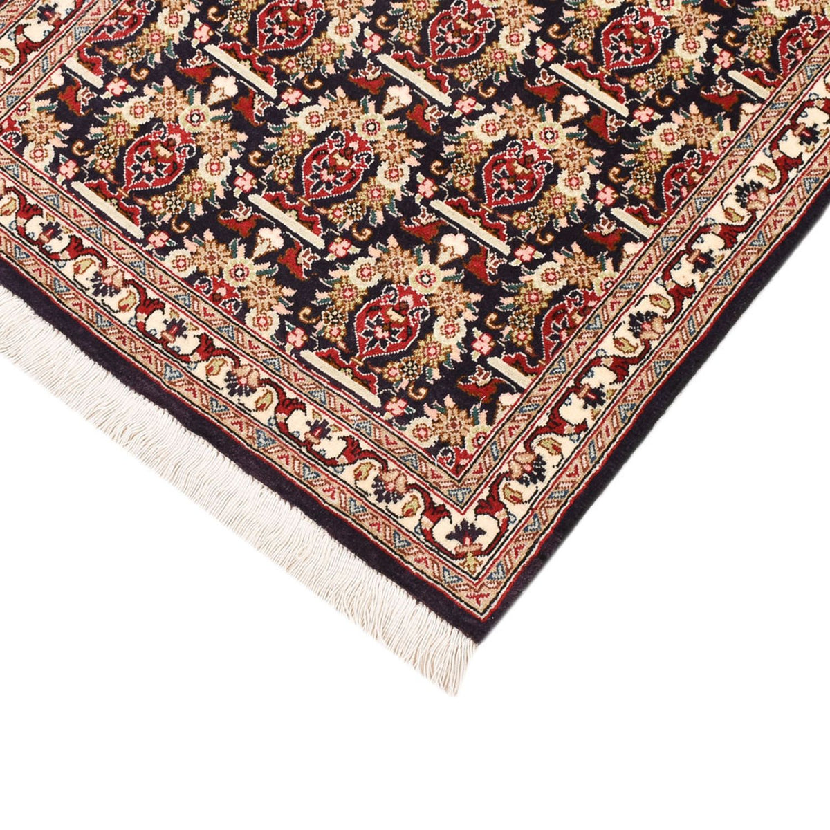 Alfombra de pasillo Alfombra Persa - Tabriz - Real - 197 x 61 cm - beige