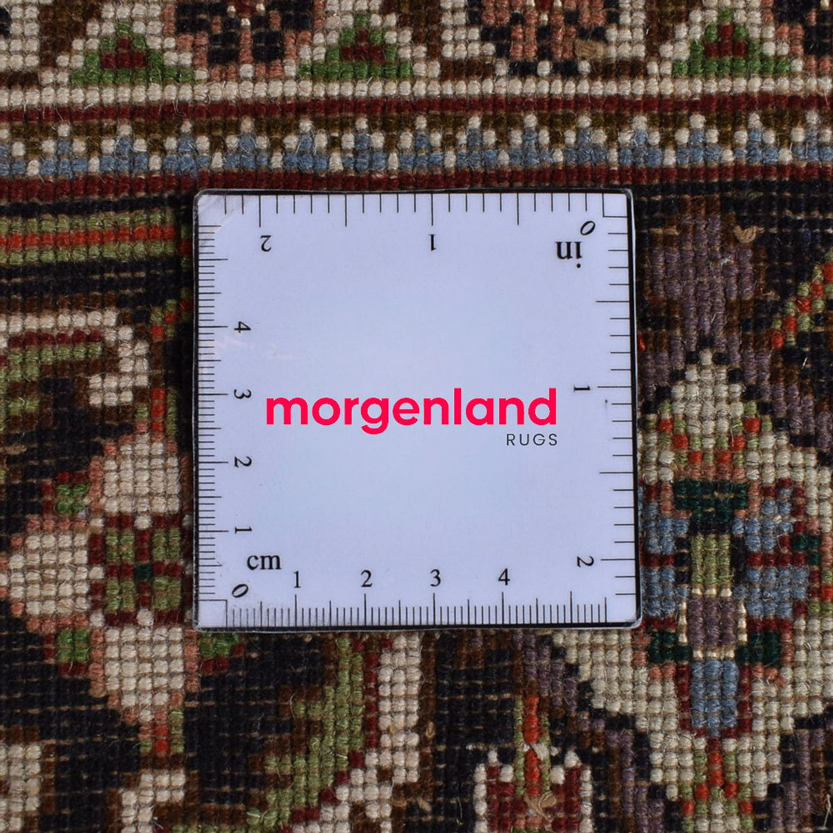 Alfombra Persa - Tabriz - Real - 205 x 153 cm - marrón oscuro