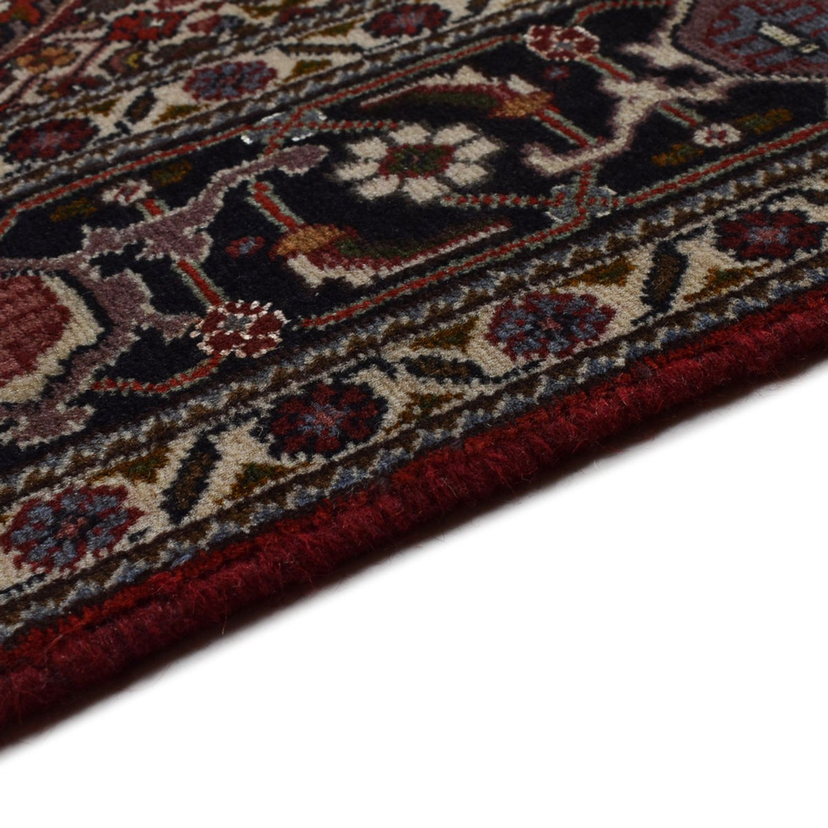 Alfombra Persa - Tabriz - Real - 200 x 150 cm - rojo oscuro