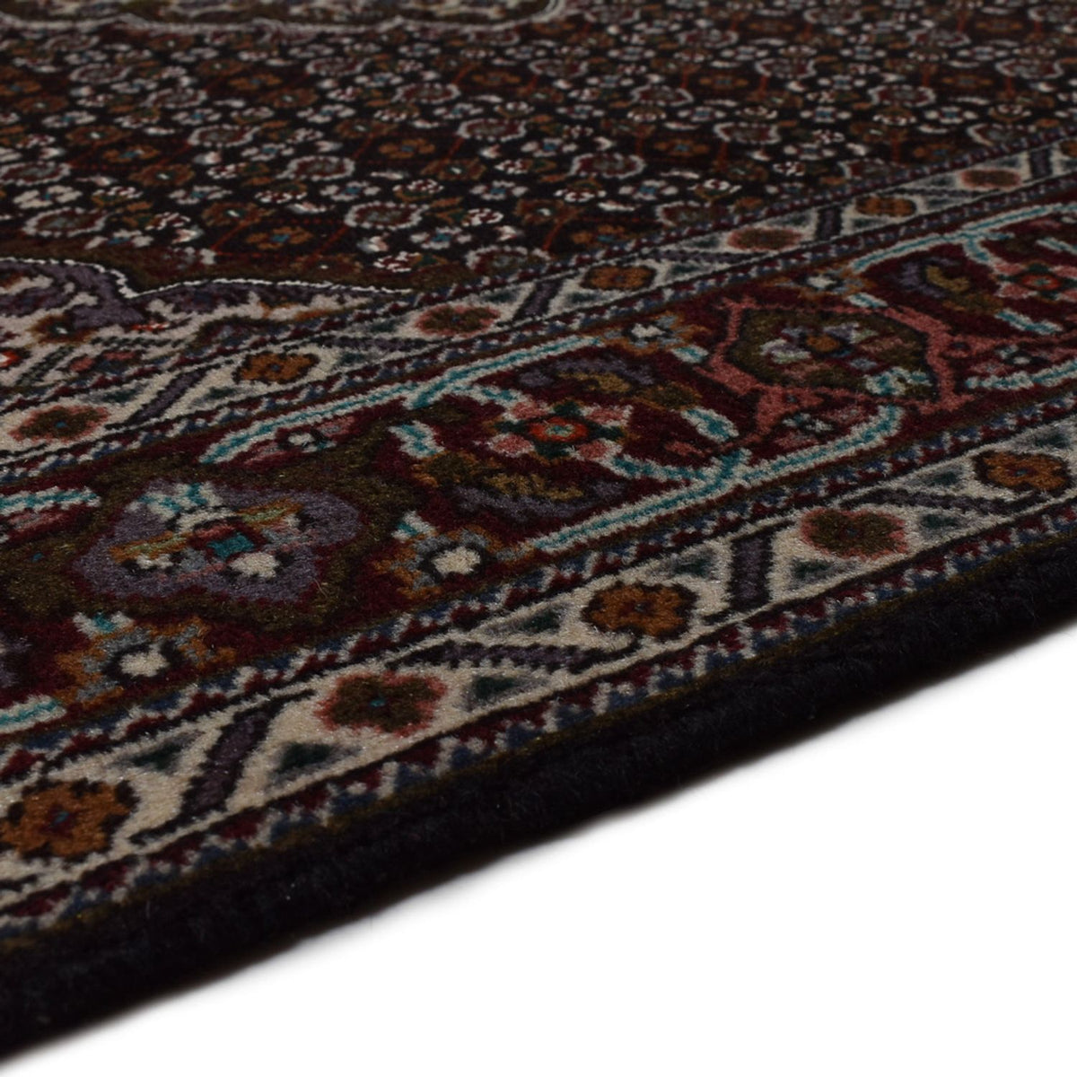 Alfombra Persa - Tabriz - Real - 207 x 154 cm - antracita