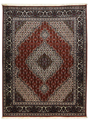 Alfombra Persa - Tabriz - Real - 200 x 154 cm - rojo