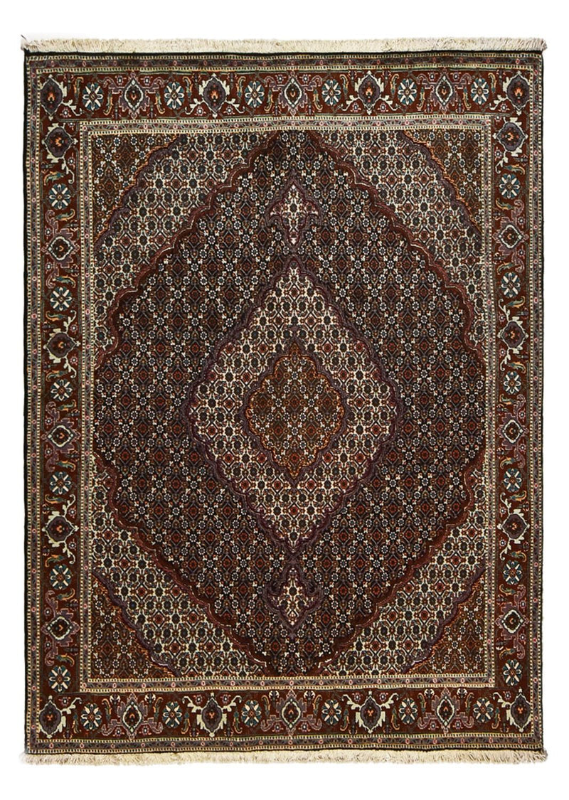 Alfombra Persa - Tabriz - Real - 204 x 150 cm - antracita