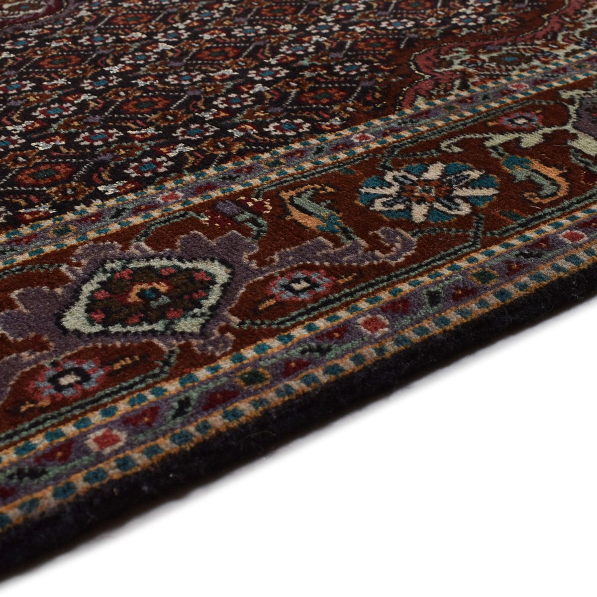 Alfombra Persa - Tabriz - Real - 204 x 150 cm - antracita