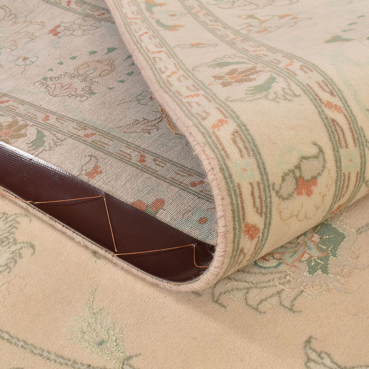 Alfombra Persa - Tabriz - Real - 300 x 250 cm - beige