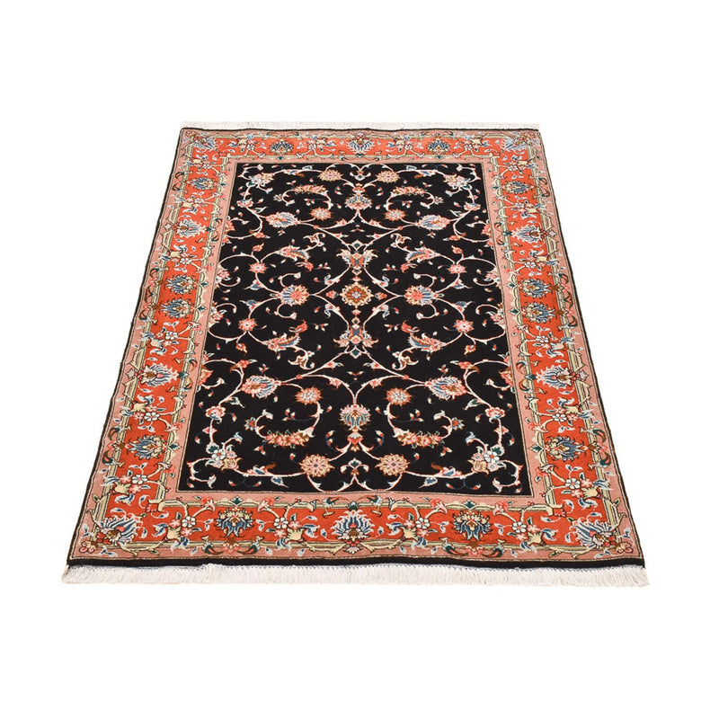 Alfombra Persa - Tabriz - Real - 150 x 102 cm - azul oscuro