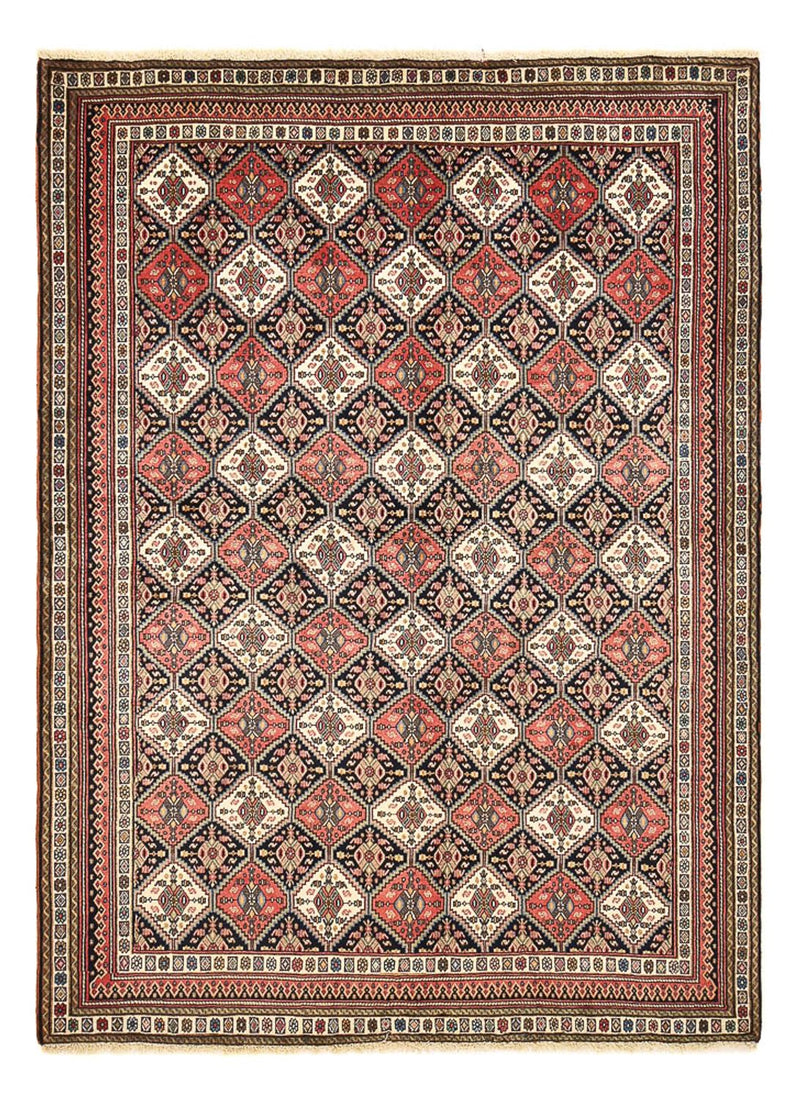 Alfombra persa - Nómada - 253 x 185 cm - rojo claro