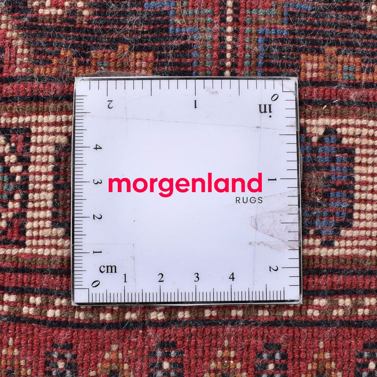 Alfombra persa - Nómada - 253 x 185 cm - rojo claro