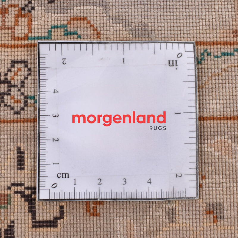 Alfombra de pasillo Alfombra Persa - Tabriz - Real - 205 x 81 cm - beige