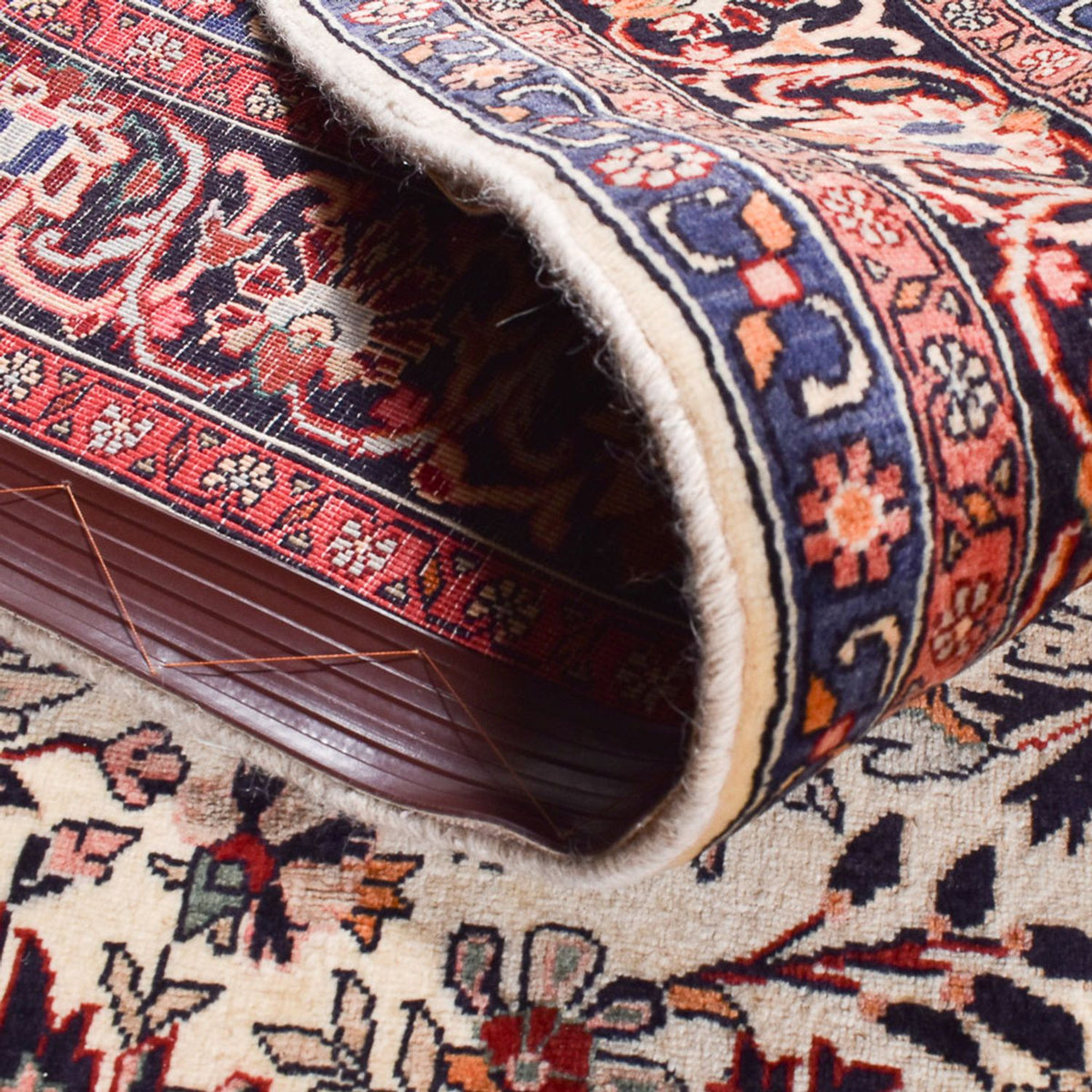 Alfombra persa - Bidjar - 300 x 217 cm - beige