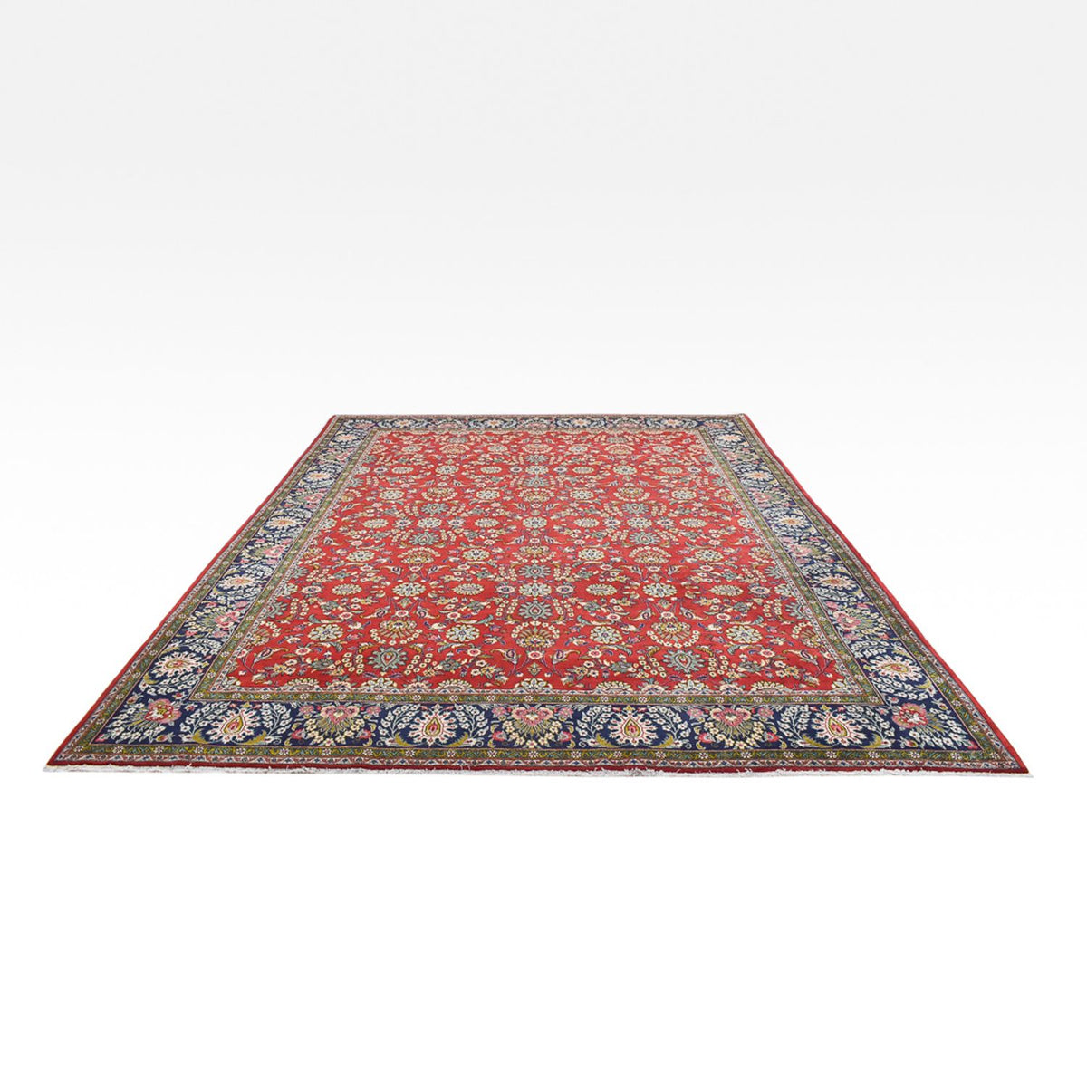 Alfombra persa - Real - Real - 402 x 310 cm - rojo