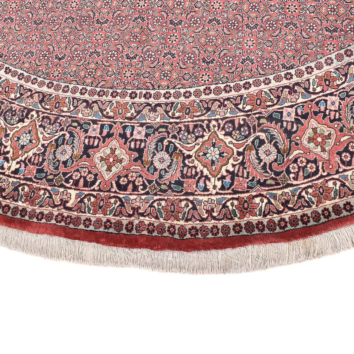 Alfombra persa - Bidjar redondo  - 300 x 300 cm - óxido