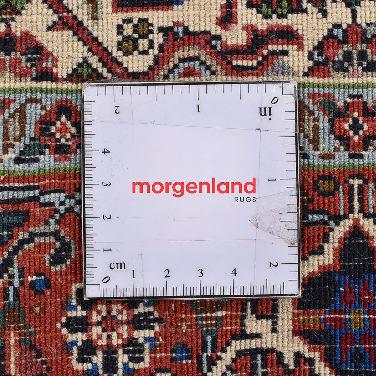 Alfombra de pasillo Alfombra persa - Bidjar - 390 x 82 cm - terracota