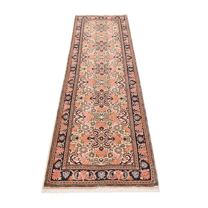 Alfombra de pasillo Alfombra persa - Bidjar - 298 x 82 cm - beige