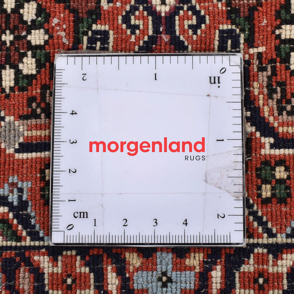 Alfombra de pasillo Alfombra persa - Bidjar - 380 x 69 cm - terracota