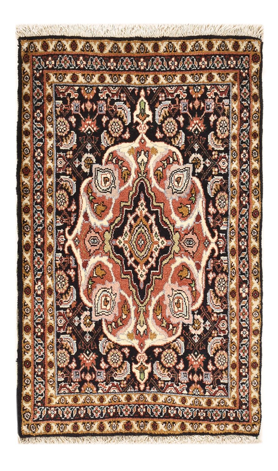 Alfombra persa - Bidjar - 70 x 50 cm - beige oscuro